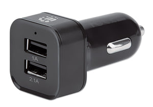 Caricatore per auto con 2 porte USB e cavo di ricarica Image 1