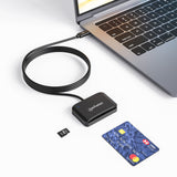 Lettore di Smart Card USB-C con slot per MicroSD Image 2