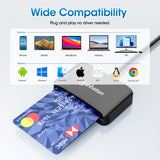 Lettore di Smart Card USB-C con slot per MicroSD Image 4