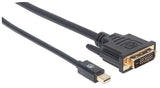 Cavo Mini DisplayPort 1.2a a DVI Image 3