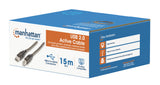 USB 2.0 Am to Bm, 15m, black Packaging Image 2