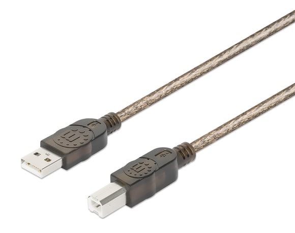 USB 2.0 Am to Bm, 15m, black Image 1