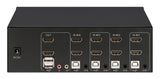 Switch KVM HDMI 4 porte Doppio monitor   Image 7