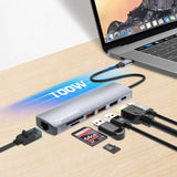 Docking Station USB-C PD 7-in-1 4K / hub multiporta  Image 8