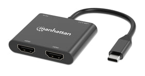 Adattatore USB-C PD a doppio monitor HDMI per Laptop e Tablet  Image 1