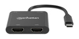 Adattatore USB-C PD a doppio monitor HDMI per Laptop e Tablet  Image 6