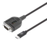 Adattatore USB-C a Seriale DB9 / RS232 con cavo, 1 m Image 1
