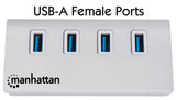 Hub USB 3.0 SuperSpeed a 4 porte Image 4