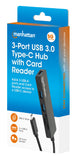 Hub USB 3.2 Gen 1 a 3 porte con lettore scheda Packaging Image 2