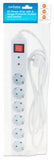 Multipresa europea con 6 uscite con interruttore e protezione da sovraccorrente Packaging Image 2