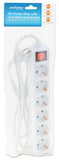 Multipresa europea con 6 uscite e interruttore  Packaging Image 2