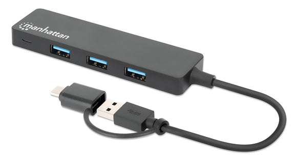 Hub combo 4 porte USB 3.2 Gen 1 Type-C/Type-A Image 1