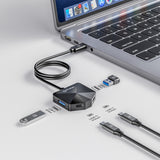 Hub 4 porte USB 3.0 Type-C /Type-A Combo 2x2  Image 3