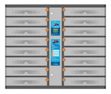 Kiosk di ricarica USB-C 16 scomparti - 850 W Image 5