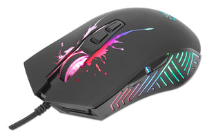 Mouse ottico Gaming LED RGB con cavo USB Image 1