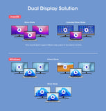 Docking station USB-C PD 10 in 1 doppio monitor HDMI / Hub multiporta Image 13