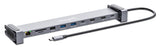 Docking station USB-C PD 10 in 1 doppio monitor HDMI / Hub multiporta Image 5