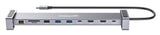 Docking station USB-C PD 10 in 1 doppio monitor HDMI / Hub multiporta Image 9