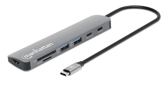 Docking Station USB-C PD 7-in-1 4K / hub multiporta  Image 1