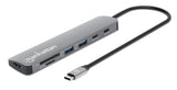 Docking Station USB-C PD 7-in-1 4K / hub multiporta  Image 1