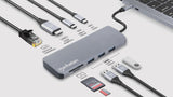 Docking Station USB-C PD 9-in-1 HDMI 4K / Hub Multiporta  Image 8
