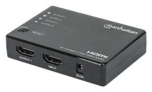 Splitter HDMI 4 porte 4K compatto Image 1