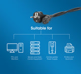 Cavo di alimentazione EU CEE 7/7 a C13, 3m Image 7