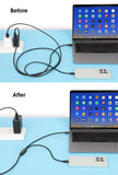 Cavo USB-C sdoppiatore di ricarica 100W, 2 m Image 6