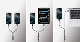 Cavo USB-C sdoppiatore di ricarica 100W, 2 m Image 9