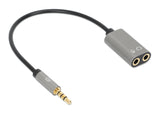 Cavo adattatore per cuffie con Splitter audio Stereo AUX   Image 3