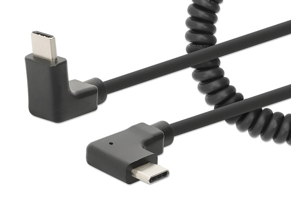 Cavo di ricarica USB-C a USB-C spiralato  Image 1