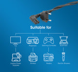 MH Angled C7 Euro 8 Power Cable, 2m Image 7