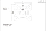 Supporto universale da parete ultra sottile per TV Flat-Panel Image 7