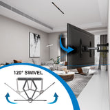 Supporto a muro per TV con schermo da 37" a 86" Full-motion per esterno   Image 14
