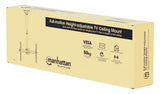 Supporto TV da soffitto altezza regolabile Full-motion Packaging Image 2