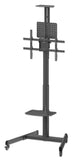 Supporto mobile per TV con regolazione dell'altezza senza attrezzi per schermi da 37° a 86" Image 1