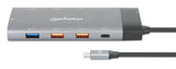 Docking station USB-C PD doppio monitor 8K multiporta 10 in 1 Image 4