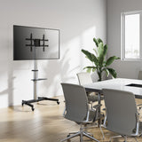 Carrello TV multimediale in alluminio regolabile in altezza Image 14